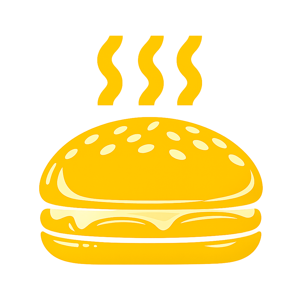 Icone Burguer Amarelo